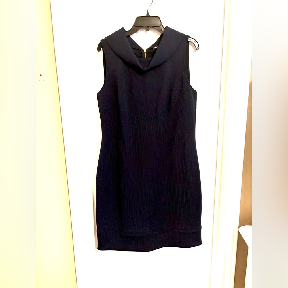 American Living Black Sleeveless Mini Dress